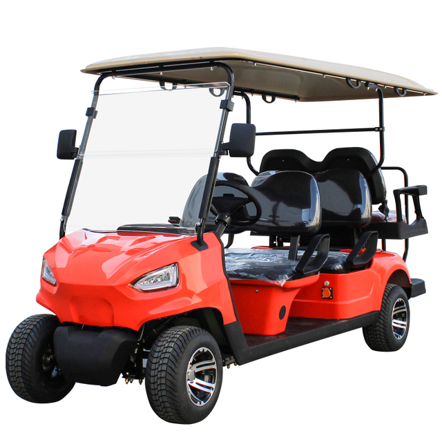 Longest Range Electric Golf Cart With Lithium Battery Utility Vehicle