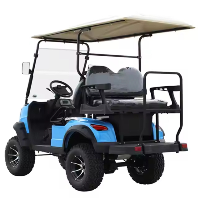 2+2 Seats Golf Cart Sightseeing Vehicle Custom Golf Cart Hunting Buggy 