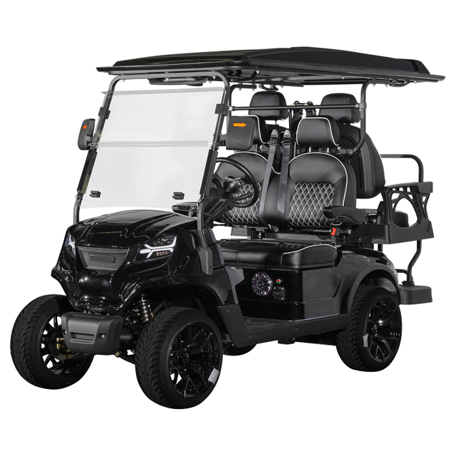 Wholesale Price 2+2 Person Electric Golf Car 4 Wheel Drive Club Car Buggy 4 Seaters Electric Golf Carts