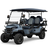 Factory Price 4+2 Seat Lithium Battery 6 Persons Lifted Electric Golf Buggy Hunting Cart