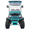 Sightseeing Vehicle Electric 3 Rows 6 Seats Golf Cart