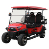 Standard Tested Electric 4+2 Seater Hunting Buggy Car Vehicles Golf Car 6 Seaters Lifted Electric Golf Carts